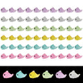 60Pcs Luminous Mini Resin Fish,Mini Resin Animals Figures,Miniature Glow in The Dark Ornament for Garden Landscape Aquarium Dollhouse Birthday Party Room Crafts DIY Decoration