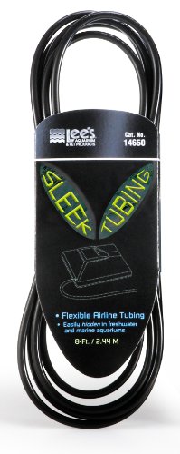 Lee's Sleek Airline Tubing, 8-Foot, Black