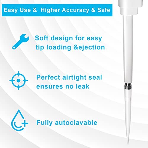 ONiLAB Pipette Tips 10mL 100 PCS Laboratory Universal Plastic Liquid Pipettor Tips Polypropylene (PP) Autoclavable, Transparent, 10mL(100PCS) - size: 10mL(100PCS)