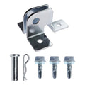 19792A04 Garage Door Opener Bracket, Door Reinforcement Bracket Door Bracket, Clevis Pin, Cotter Pin & Fasteners Included, Fit for Genie, Liftmaster, Sears, Craftsman 19782, 19792A, 19792B, 19792A04.S - style: 19792A04