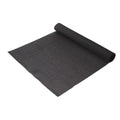 HOMSFOU Multipurpose Non-Slip Mat for Home Office Caravan Rv Boat Workshop Black PVC Grip Mat