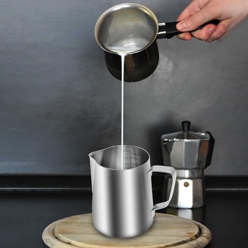 Kichwit Stainless Steel Measuring Cup, Metal Measuring Cup with Handle, 20oz / 600ml / 2.4 Cups - size: Medium, 20 oz (600 ml, 2.4 cups)