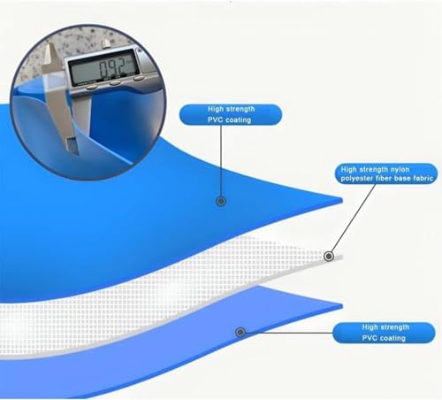 PVC Folding Fish Pond - Portable Water Storage Pool with Drain Valve, Ideal Temporary Tank for Koi, Goldfish, and Saltwater Fish - Perfect for Outdoor Use, Easy Setup - size: 2X1.2m