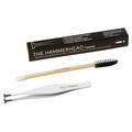 Silly George The Hammerhead Lash Tweezer – Precision Applicators for Silly George Clusters & Other Faux Lashes, Patented Parallel Clamp for Even Cluster Pickup, Flat Closure, Non-Slip Handle
