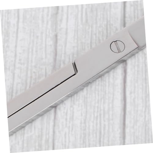 BESPORTBLE Mirror Cutting Scissors Stainless Steel Aquatic Plant Tongs Fish Tank Plant Scissors for Aquarium Maintenance