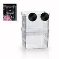 Breeding Box for Fish Tank, Aquarium Hatchery Incubator Breeder Box, Isolation Divider Hatching Boxes for Small Baby Fishes Shrimp Clownfish and Guppy - size: S - 3.11*2.71*4.25 IN