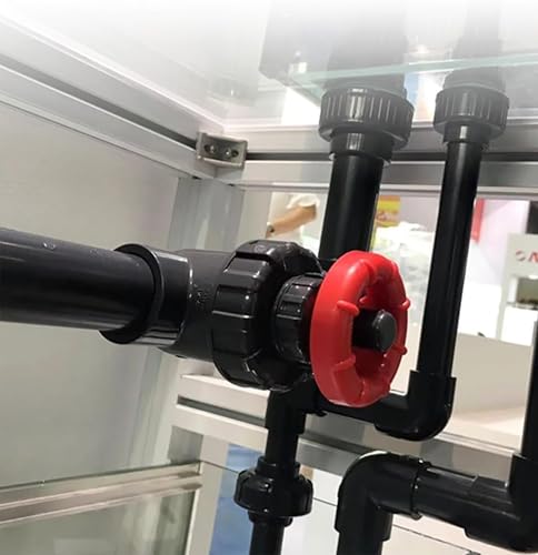 UPVC Gate Valve, ID 25/32/40mm Gate Valve Precision Flow Control, PVC Sluice Valve Garden Irrigation Aquarium(ID32mm) - size: ID32mm