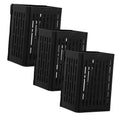 ibasenice Aquarium Plant Anchor Wall Mount Fish Tank Hydroponic Baskets for Freshwater Live Aquatic Plant Cup - color: Black