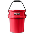 YETI Loadout 5-Gallon Bucket, Impact Resistant Fishing/Utility Bucket - color: Rescue Red