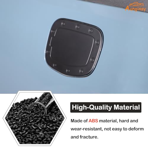 Aunginsy Compatible Ford Maverick 2022-2024 Gas Tank Door Cap Protect Cover Accessories - color: Matte Black