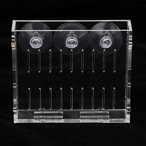 Acrylic Aquatic Plant Cup Grass Holder Aquarium Fish Tank Plants Pot