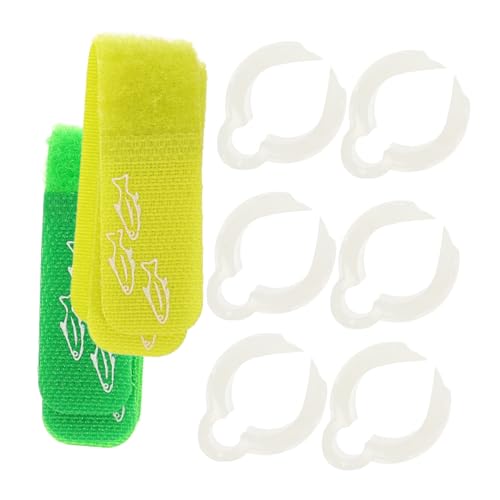 YARNOW 1set Led Light Clips Wire Light Stand Cable Clamps Rope Mounting Clips for Cords