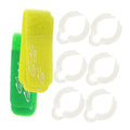 YARNOW 1set Led Light Clips Wire Light Stand Cable Clamps Rope Mounting Clips for Cords