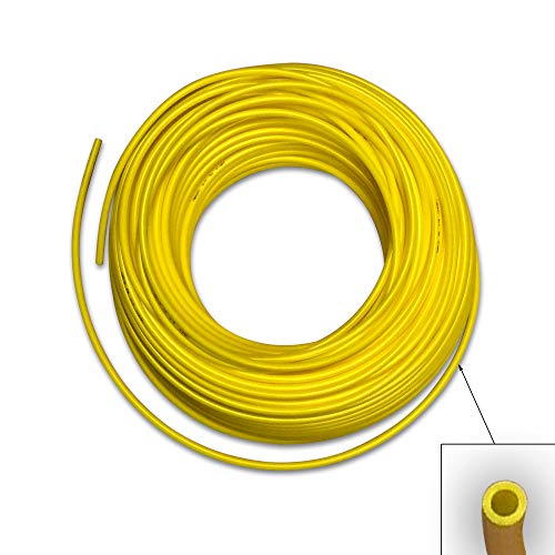 Food Grade 1/4 Inch Plastic Tubing for RO Water Filter System, Aquariums, Refrigerators, ECT; BPA free; Made from FDA compliant materials and meets NSF Standards and Regulations (10 Feet, Yellow) - color: Yellow, size: 10 Feet