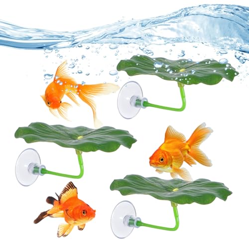 3 Pcs Betta Fish Leaf Hammock Soft Betta Bed Bettas Plastic Fish Hammock Aquarium Decor Betta-Fish Tank Decoration Plants Practical Resting Spot for Sleeping Resting Hiding Playing