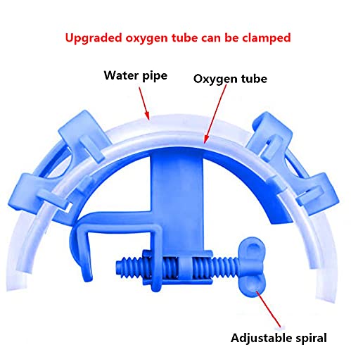 LEILIN Fish tank water change fixing frame,aquarium water pipe link fixing frame,water pipe hose bracket,suction pipe fixing clip-oxygen pipe,aquarium hose clamp