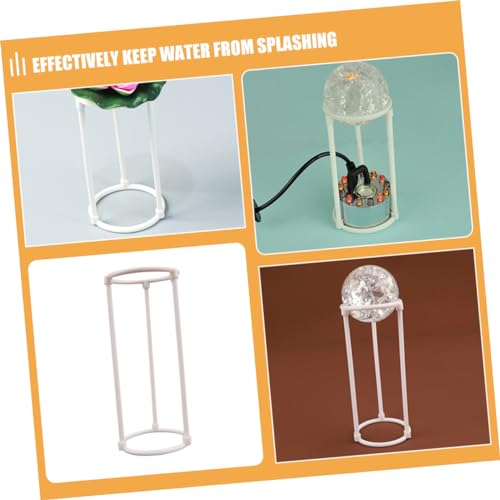 Holibanna 8pcs Humidifier Splash Guards Plastic Splash Guard for Rockery Fountain Adjustable Water-Resistant Mist Head Suitable for Home and Office Use
