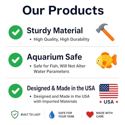Aquarium Underground Two Hole Corner Cave | Viewing Fish & Shrimp Tunnel | Fish Tank Undergravel Hide Decor Decoration Hideout Perfect For Corydora Catfish, Kuhli Loach, Pleco, Betta Fish