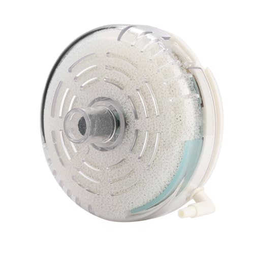3.15 Inch Ultra Thin Aquarium Filter Sponge Bio Balls Air Stone Betta Shrimp Breeder Tank Water for Fish Tank(S) - style: S