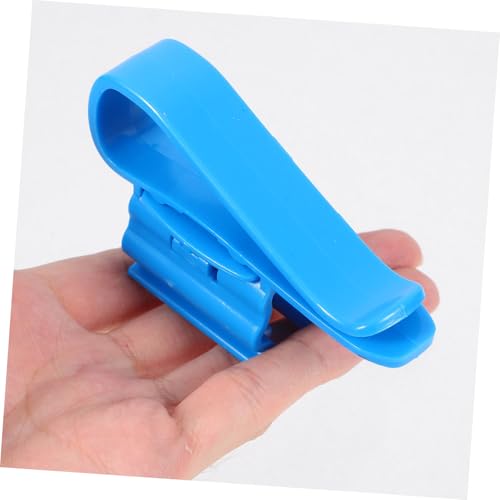 Toyvian 6pcs Aquarium Pipe Clamp Flexible Fish Tank Hose Holders Easy to Use Water Pipe Clips for Secure Filtration Connections for Various - color: Blue