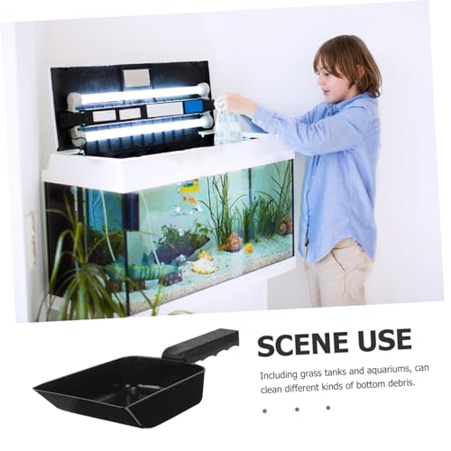 Totority Fish Tank Sediment Shovel Practical Aquarium Cleaning Tool for Efficient Gravel Sand Removal Compact Design for Easy Storage and Use