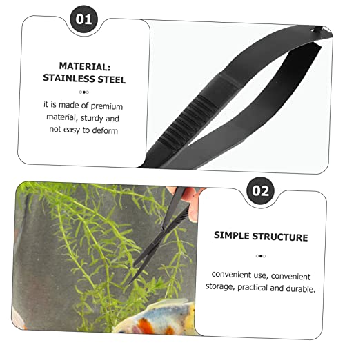 BESPORTBLE Aquarium Plant Trimming Scissors Durable Water Plant Trimmer for Easy Maintenance Fish Tanks and Terrariums present for Enthusiasts