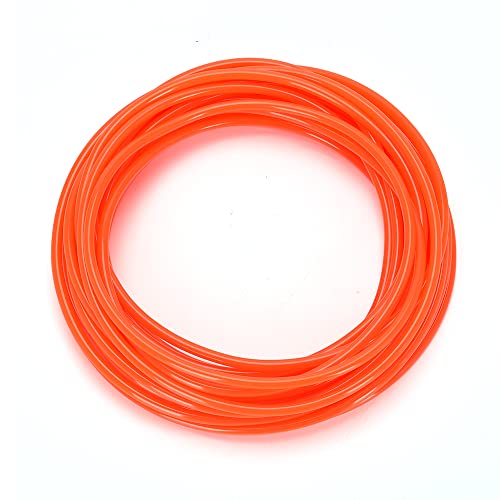 Pneumatic Tubing Orange 5/16 inch or 8mm OD 5mm ID PU Air hose Pipe Tube 39.4ft/12 Meter for Air Line or Fluid Transfer - color: Orange, size: 8mm OD-39.4Ft/12Meter