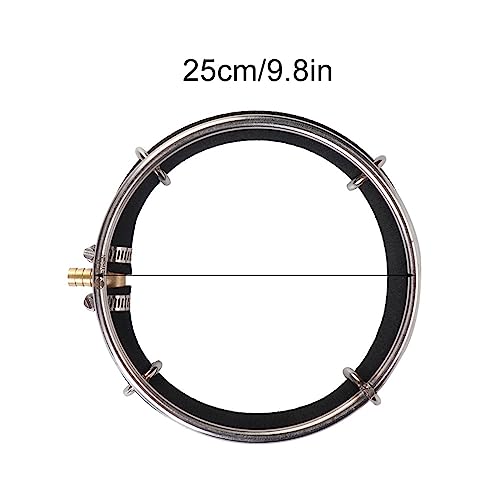 Aquarium Round Air Bubble Diffuser, Dia 25cm/9.8in Fish Pond Oxygenation Bubbler Aquarium Aerator Fish Tank Bubble Generator Aquarium Bubble Stone