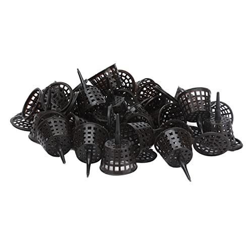 Bonsai Fertilizer Box,Plastic Basket Portable Aquarium with Lid Planting Nutrition Cups Box Succulent Orchid Plant Tool Garden Plastic Plants Mini Containers for Potted Home Balconies
