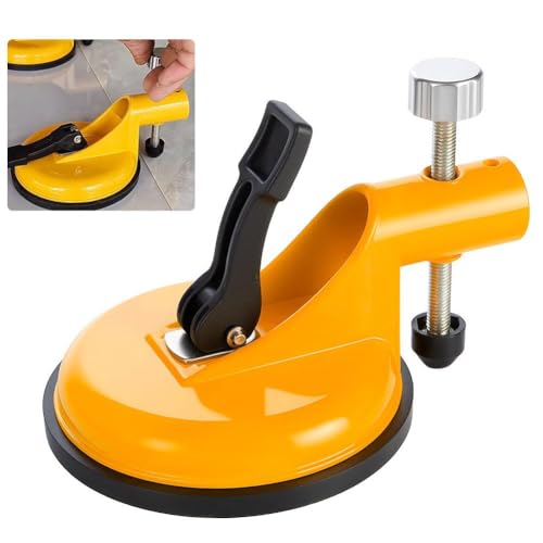 Adjustable Height Setter,Professional Countertop Leveling Tool with Heavy-Duty Suction Cups,Tile Countertop Installation Tools,Aluminum Alloy Wall Tile Leveler for Stone Slab Installation & Repair - size: 1pcs