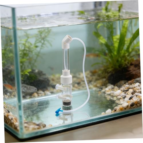 2 Sets 40mm Acrylic Automatic Fish Egg Collector and Incubator Dual Kit with Enhanced Oxygen Supply for Shrimp Eggs and Fry in Breeder Tank and Fish Hatchery Setups