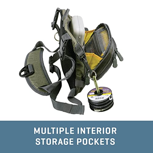 Allen Company Bear Creek Micro Fly Fishing Chest Pack - color: Olive Green