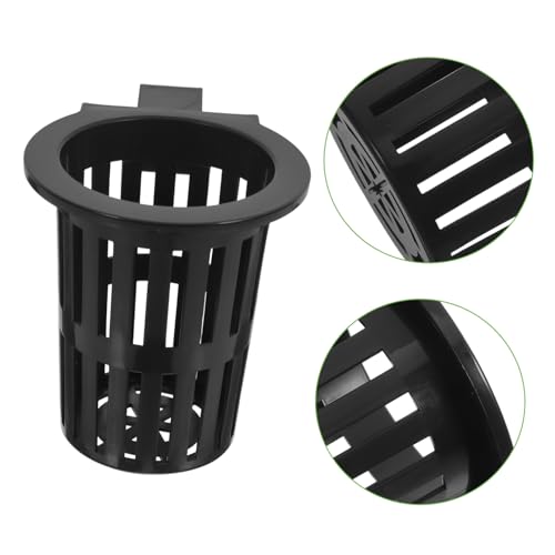 Totority Wall Mounted Hydroponic Sweet Potato Baskets 2Pcs Hanging Plant Rack for Fish Tank Small Hydroponic Plant Holder for Home Decor and Vegetable Planting