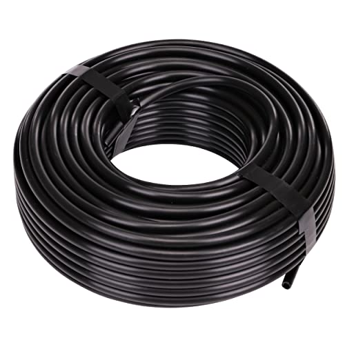 Raindrip 016010T 1/4-Inch Drip Irrigation Supply Tubing,100-Foot.,for Drip Irrigation,Drip-Emitters,Irrigation-Parts,Systems,Black Polyethylene,(Pack of 10) - size: 1 (Pack of 10)