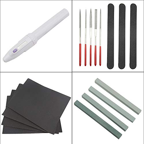 Professional 39 PCS Model Tools Kit Modeler Basic Tools Craft Set Hobby Building Tools Kit for Gundam Car Model Building Repairing and Fixing(Q)