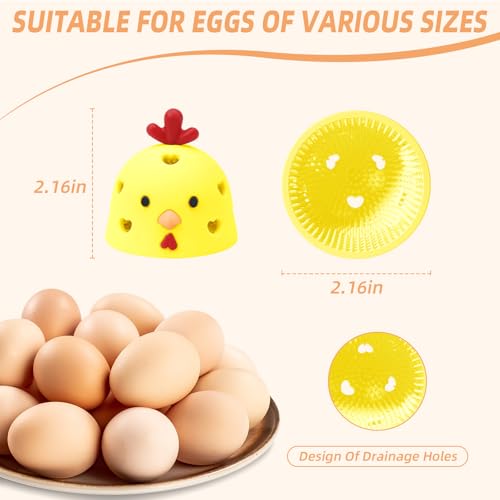 Silicone Egg Brush Cleaner, Egg Washer for Fresh Eggs, Egg Cleaner for Fresh Eggs, Egg Scrubber for Fresh Eggs, Reusable Cleaning Tools for Egg Washer (Yellow) - color: Yellow