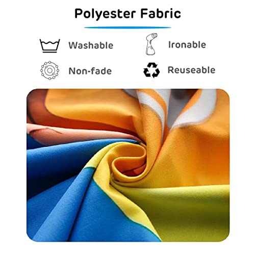 BELECO Underwater World Backdrop 15x10ft Fabric Undersea Backdrop for Photography Under The Sea Tropical Fish and Corral Deep Sea Sunlight Seabed Background Undersea Party Decor Photo Studio Props - size: 15x10FT