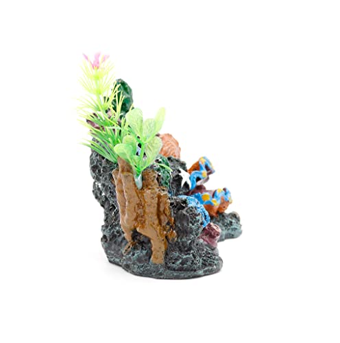 NW Wholesaler 4.5 Inch Clam Cove Fish Tank Landscape Decorations - Hideaway Cave for Betta and Small Fish - style: Clam Cave