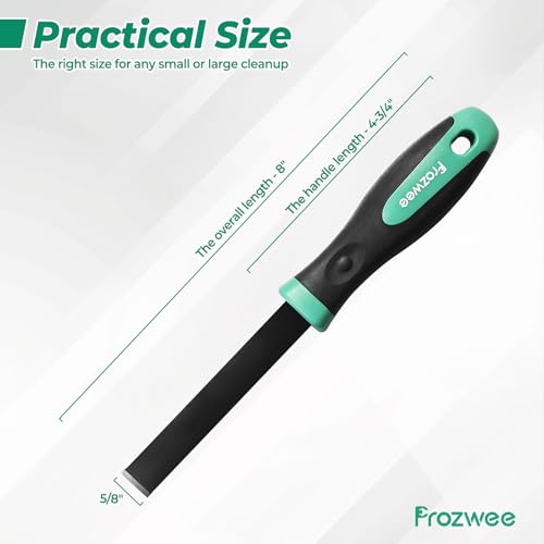 5/8-inch Carbide Scraper,Super Gasket Scraper with Durable Tungsten Tip for Remove Gaskets, Carbon and More from Varied Surfaces - size: 5/8"