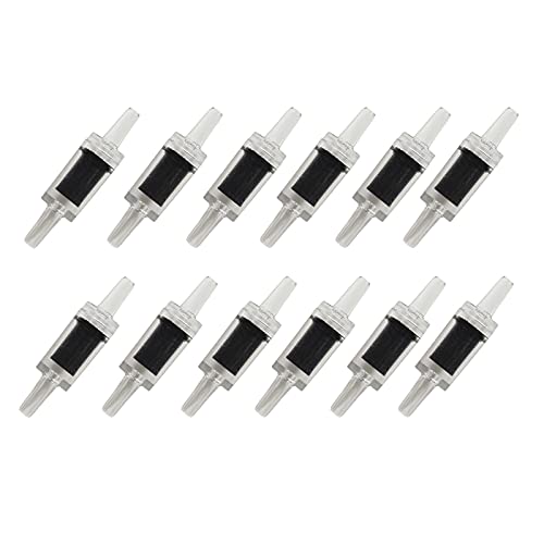 ALEGI 100 Feet 3/16 Inch Standard Aquarium Silicone Airline Tubing with Check Valves, Suction Cups and Connectors for Fish Tank, Hydroponics
