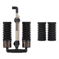 hygger Aquarium Double Sponge Filter, Comes with 2 Spare Sponges (S) - size: Filter S (10-40 gallon)