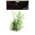 Aquatop 9-Inch Anacharis Plastic Aquarium Plant with Weighted Base - Fish Tank Decorations, Plant Accessories & Aquarium Decor, PD-BH07