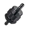 EVIL ENERGY 5/16" Check Valve, One Way Non-Return Valve Fitting Aluminum Black - size: 5/16