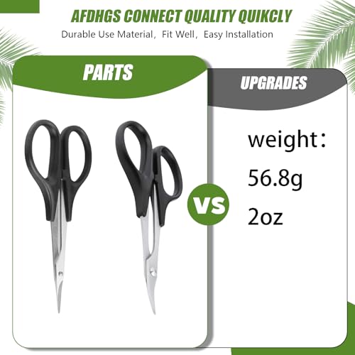 2-Pack RC Body Trimming Scissors - Sharp Steel Blades for Precise Cutting of Lexan Plastic Bodies, Ideal for RC Cars, Buggies, Helicopters, and More
