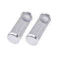 Quickun Stainless Steel Aquarium Flow Fish Filter Guard Net Shrimp Safe Inlet Inflow Protect Basket Mesh Media 12mm, 2Pcs - size: 12mm ID