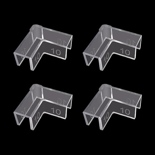 Transparents Aquariums Corner Protectors for Impacts Resistance Leak and Stability in Homes or Fish Tanks Aquariums Corner Protectors - color: 10mm