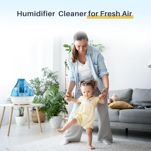12 Pack Humidifier Cleaner, Humidifier Tank Cleaner Balls compatible with All humidifiers and Fish Tanks, Purifies Water, Prevents Hard Water Build-Up, Reduces Scale to improve Humidification - color: Humidifier Cleaner Balls-12 Pack