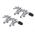 2Pack 2-Way Air Flow Control Lever Valve with Airline Tubing Connector for Aquarium Fish Tank