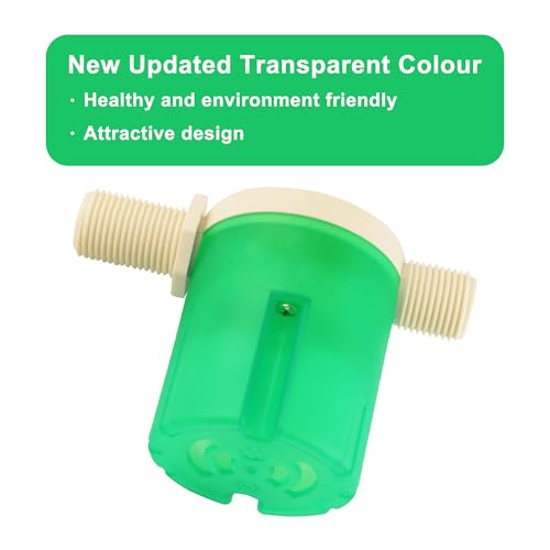 2Pcs Automatic Water Level Control Valve - Inside Type, Float Valve for Water Tank, Solar Energy, Auto Pot, Aquarium (3/4" Top) - style: 3/4" Top