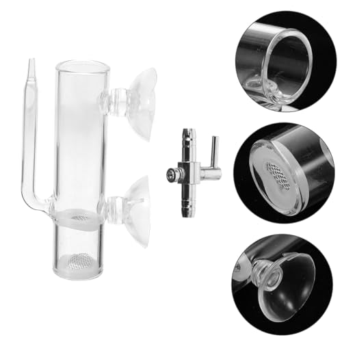 Shrimp Hatchery Box with Transparent Tank and Suction Cup for Aquarium Fish Breeding and Juvenile Shrimp Protection 3.54X1.77X0.78In
